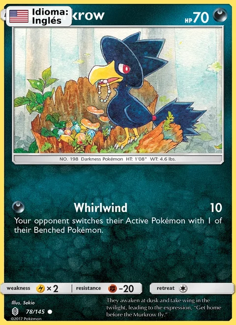 Murkrow (78) — Guardians Rising