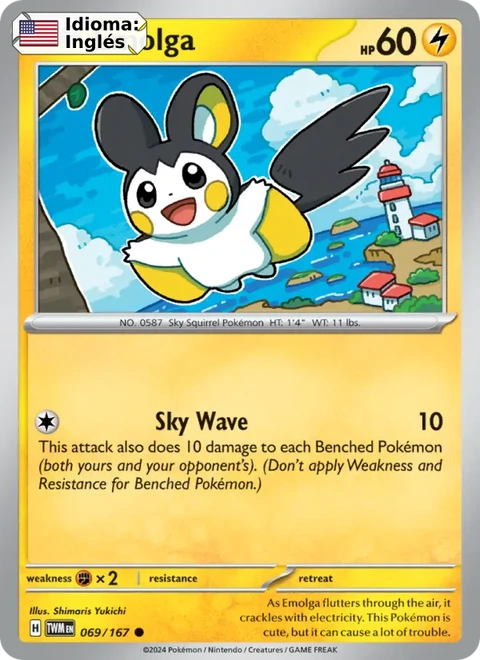 Emolga (069) — Twilight Masquerade