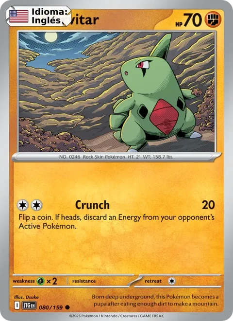 Larvitar (080) — Journey Together