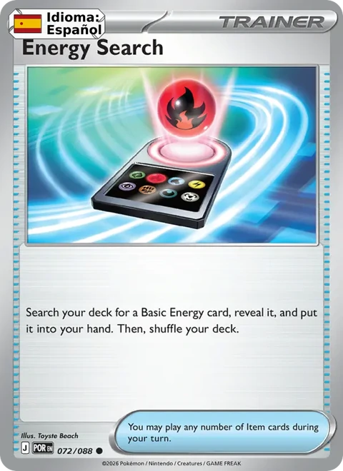 Energy Search (072) — Perfect Order