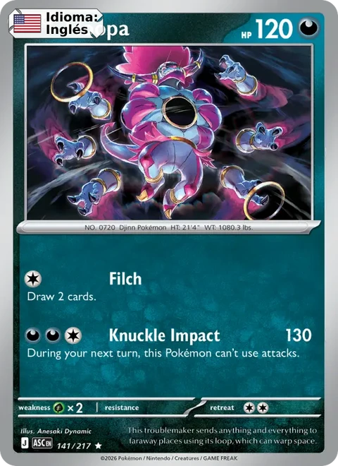 Hoopa (141) — Ascended Heroes
