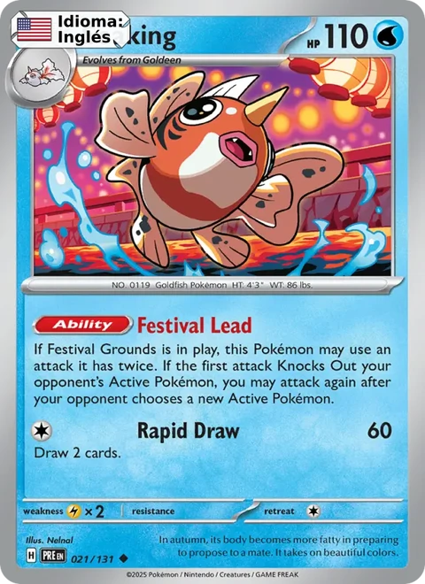 Seaking (021) — Prismatic Evolutions