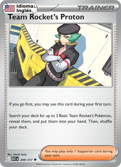 Team Rocket's Proton (208) — Ascended Heroes