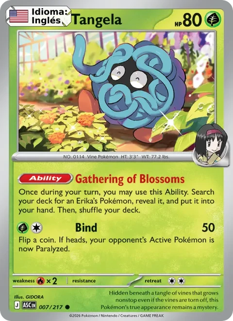 Erika's Tangela (007) — Ascended Heroes