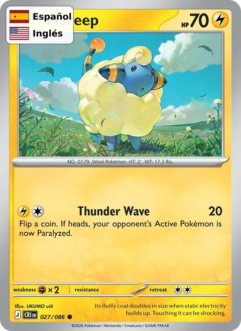Mareep (027) — Chaos Rising