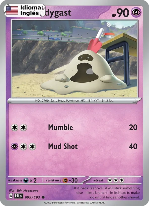 Sandygast (095) — Paldea Evolved