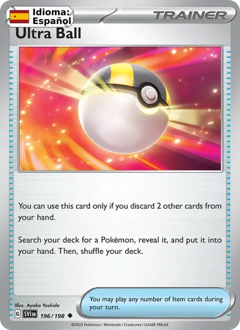 Ultra Ball (196) — Scarlet & Violet