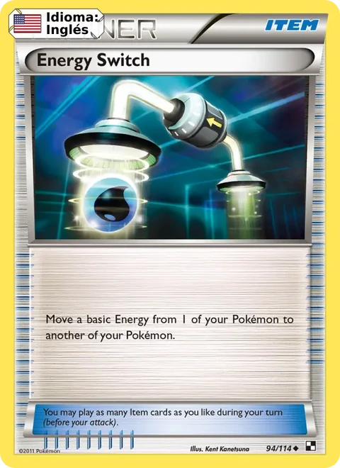 Energy Switch (94) — Black & White