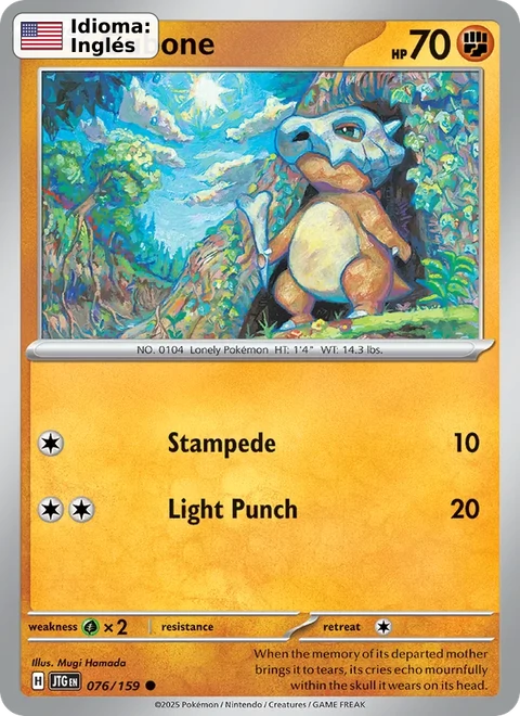 Cubone (076) — Journey Together