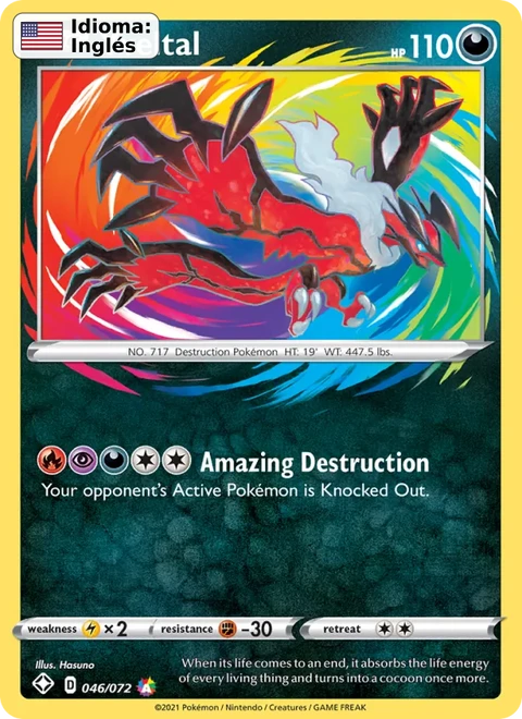 Yveltal (46) — Shining Fates