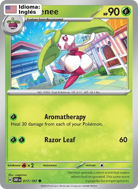 Steenee (017) — Obsidian Flames