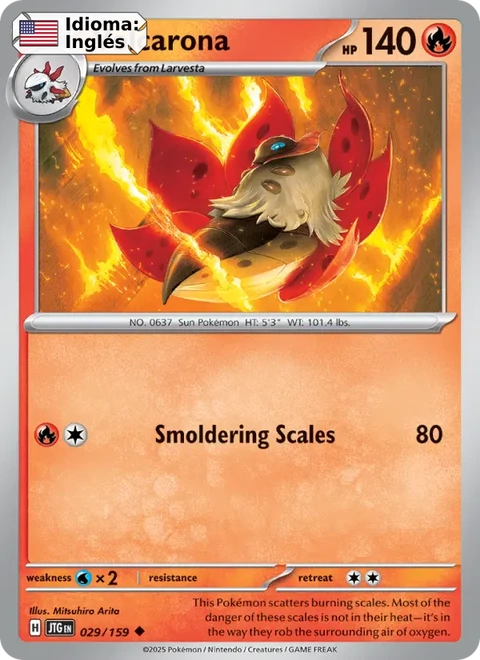 Volcarona (029) — Journey Together