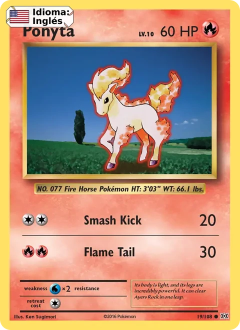 Ponyta (19) — Evolutions