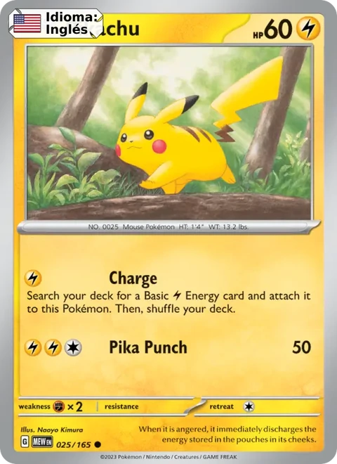 Pikachu (025) — 151