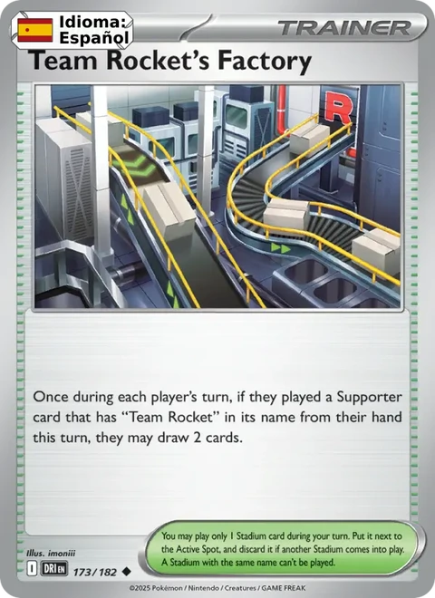 Team Rocket's Factory (173) — Destined Rivals