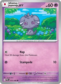 Espurr (033) — Perfect Order — Japonés · NM