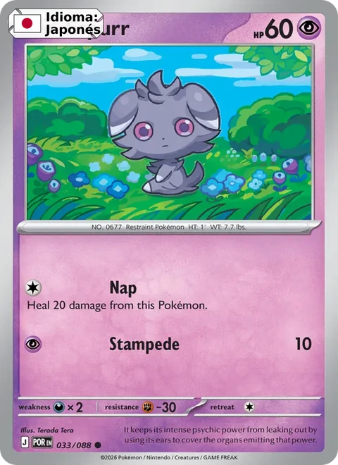 Espurr (033) — Perfect Order