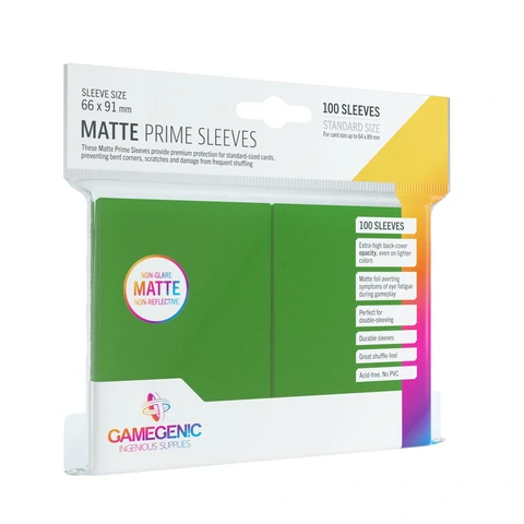 GG BGG SLEEVES MATTE PRIME SLEEVES