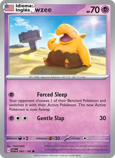 Drowzee (082) — Scarlet & Violet