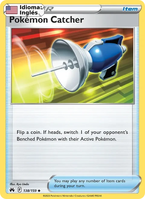 Pokémon Catcher (138) — Crown Zenith