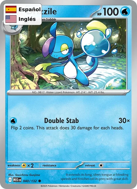 Drizzile (040) — Mega Evolution