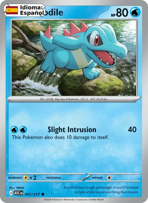 Totodile (041) — Ascended Heroes