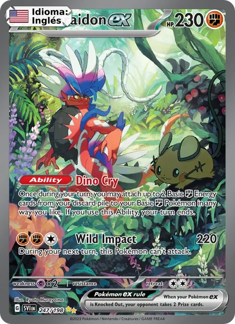 Koraidon ex (247) — Scarlet & Violet
