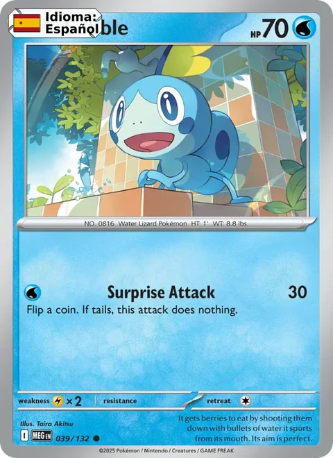 Sobble (039) — Mega Evolution