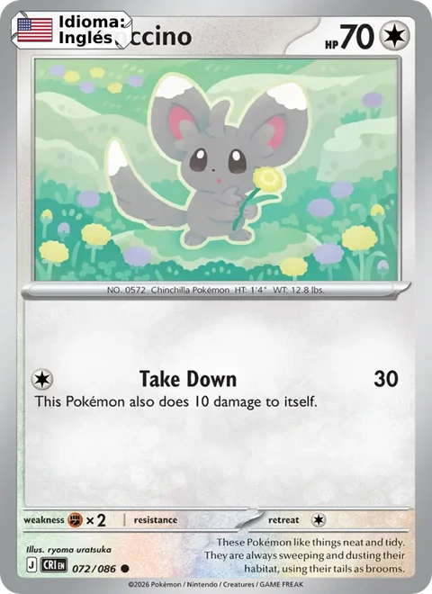 Minccino (072) — Chaos Rising