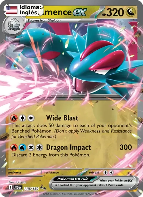 Salamence ex (114) — Journey Together