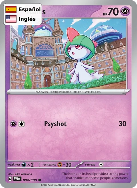 Ralts (084) — Scarlet & Violet