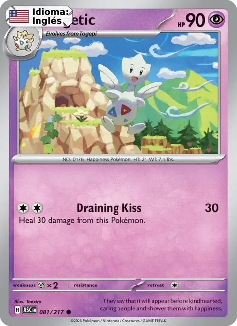 Togetic (081) — Ascended Heroes