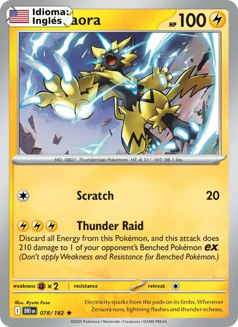 Zeraora (078) — Destined Rivals