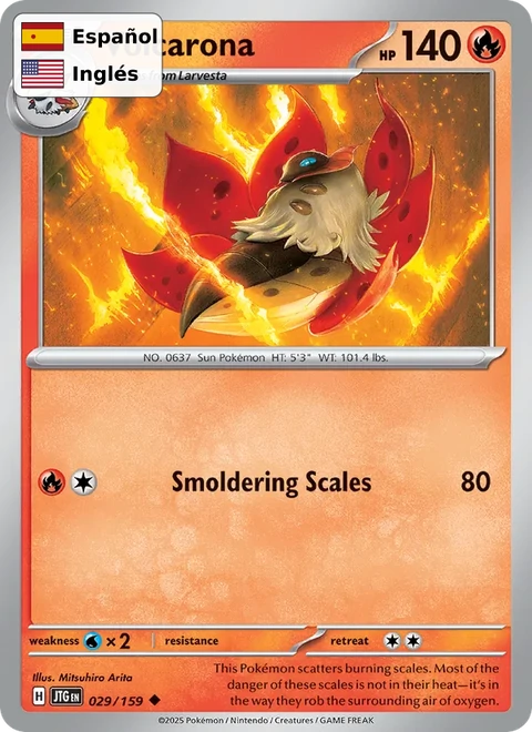Volcarona (029) — Journey Together