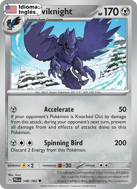 Corviknight (148) — Paldea Evolved