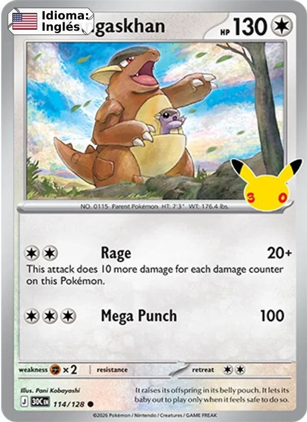 Kangaskhan (114) — 30th Celebration