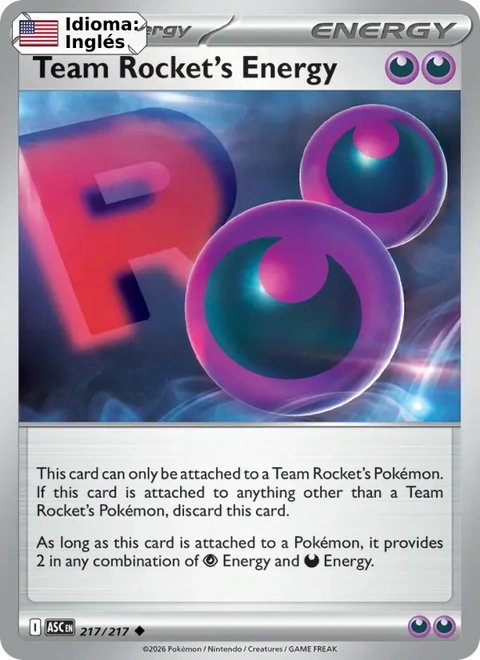 Team Rocket's Energy (217) — Ascended Heroes