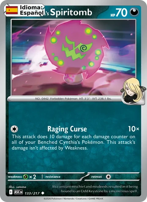 Cynthia's Spiritomb (133) — Ascended Heroes