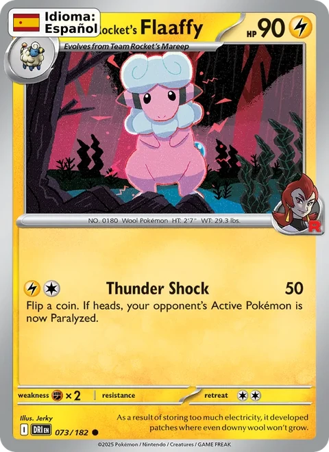 Team Rocket's Flaaffy (073) — Destined Rivals