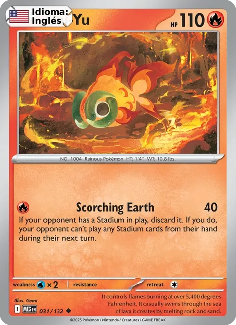 Chi-Yu (031) — Mega Evolution
