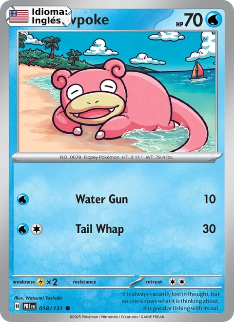 Slowpoke (018) — Prismatic Evolutions