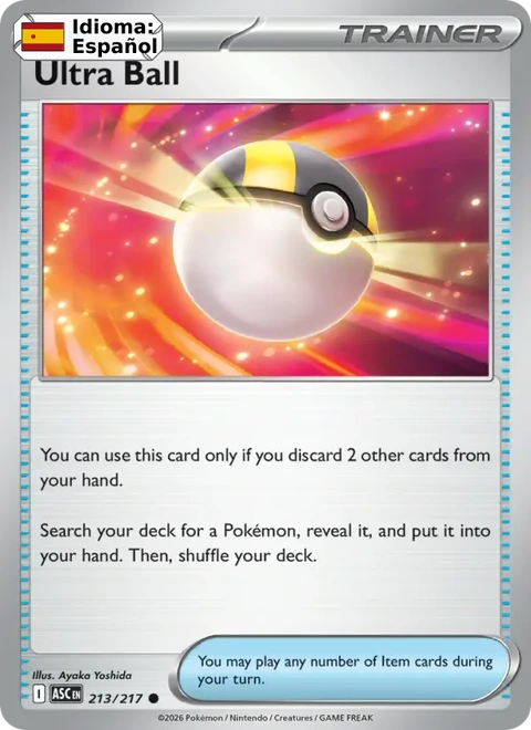 Ultra Ball (213) — Ascended Heroes