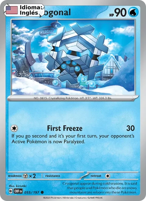 Cryogonal (055) — Obsidian Flames