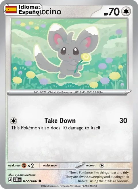 Minccino (072) — Chaos Rising