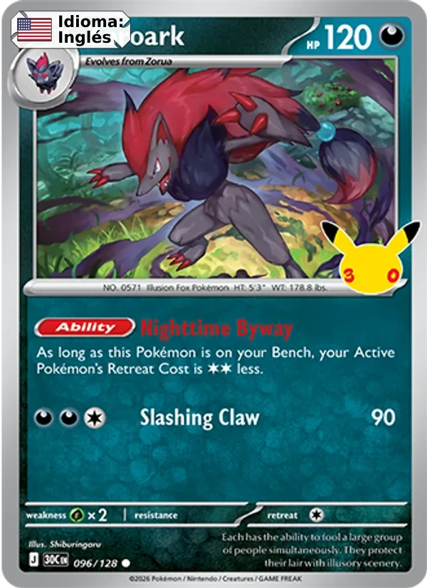 Zoroark (096) — 30th Celebration