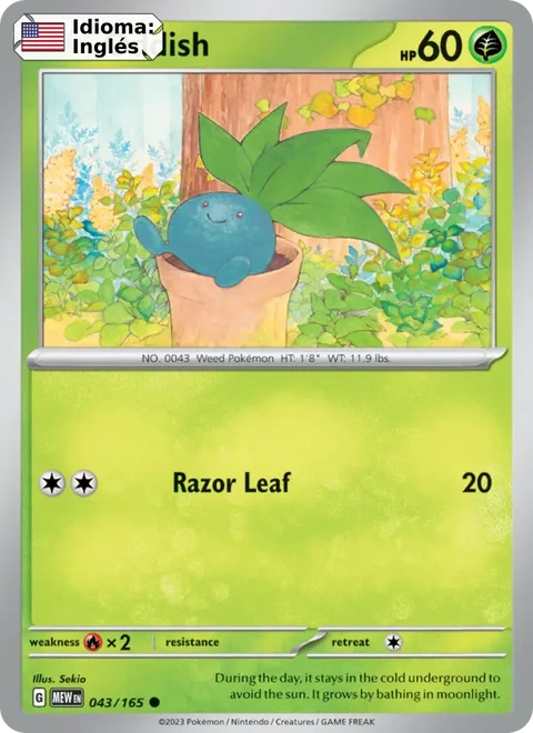 Oddish (043) — 151