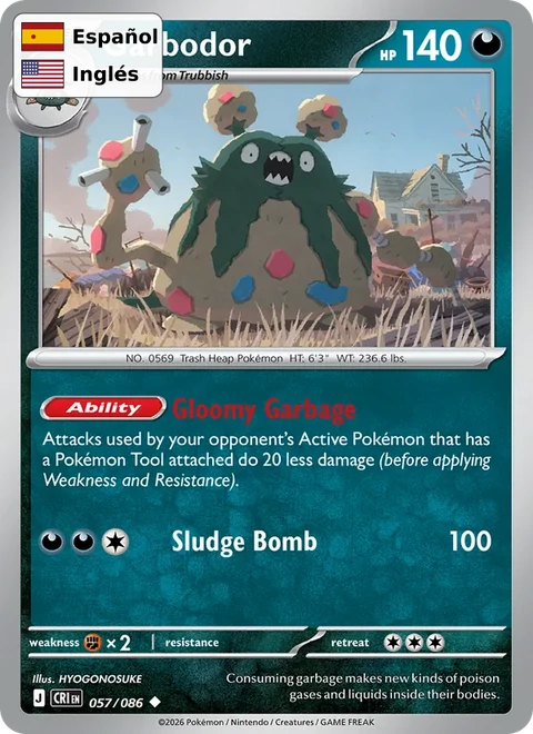 Garbodor (057) — Chaos Rising