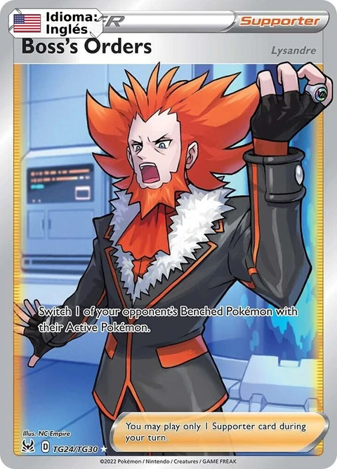 Boss's Orders (TG24) — Lost Origin Trainer Gallery