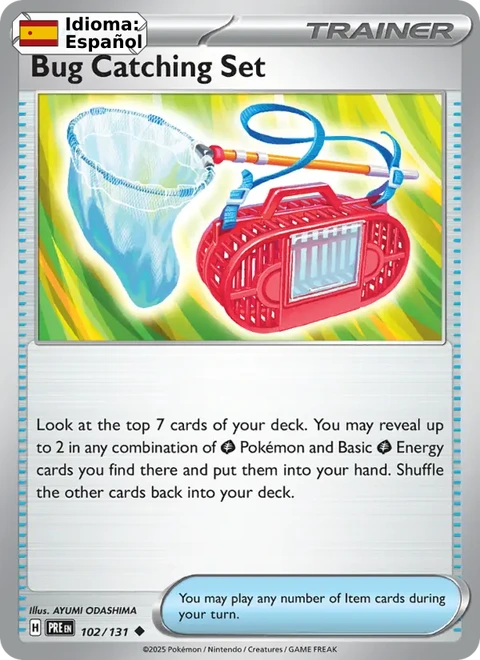 Bug Catching Set (102) — Prismatic Evolutions