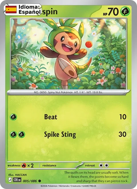 Chespin (005) — Chaos Rising